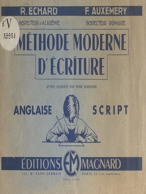 cover image of Méthode moderne d'écriture